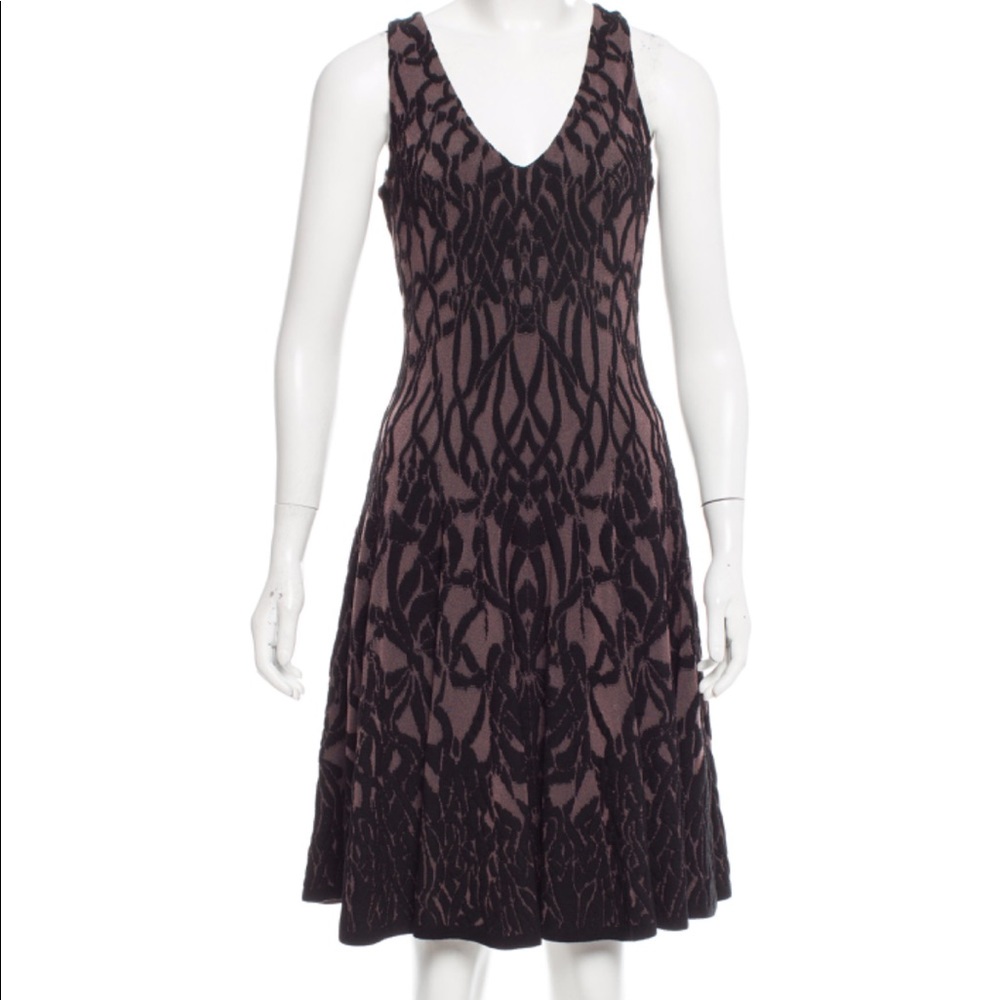 Zac Posen Textured Knit Dress